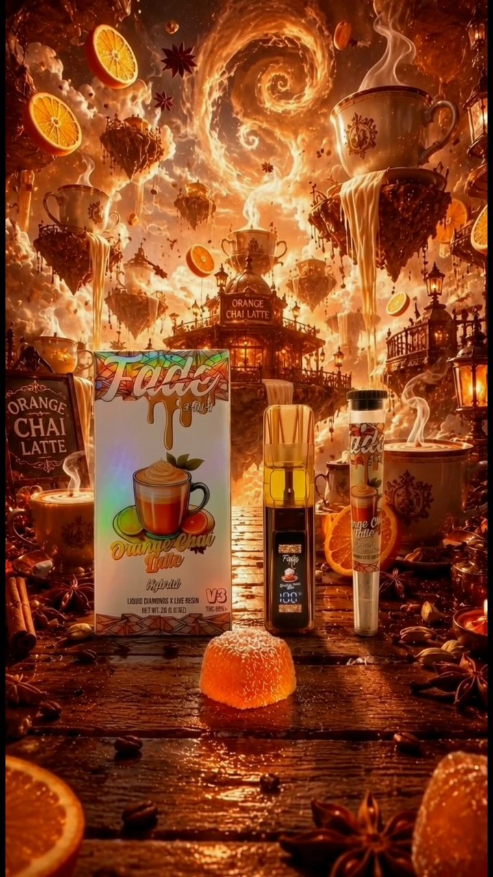 Orange Chai Lalte